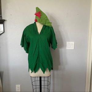 Peter Pan green tunic